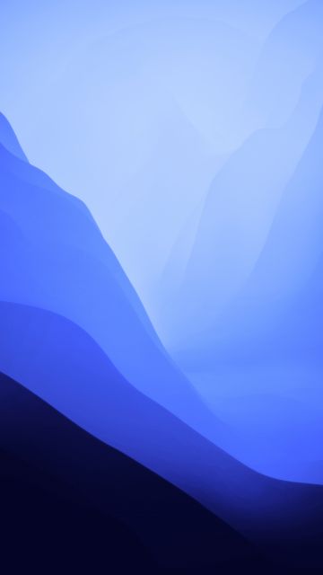 macOS Monterey, Light blue, Stock, Layers, 5K