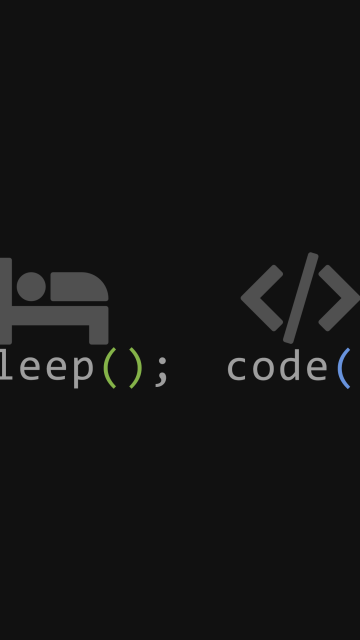 Eat, Sleep, Code, Repeat, Black background, Programmer quotes