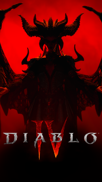 Diablo IV, Lilith, Diablo 4, 2022 Games, Red background, Dark