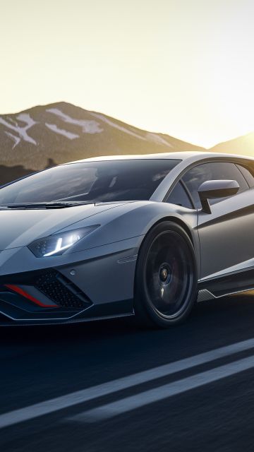 Lamborghini Aventador LP 780-4 Ultimae, Luxury sports car, Supercars, 2021