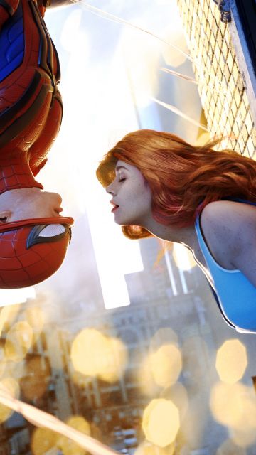 Spider-Man, Peter Parker, Mary Jane, Marvel Comics, Romantic, Spiderman