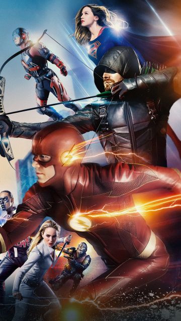 Arrowverse, Arrow, The Flash, Supergirl, Legends of Tomorrow, Black Lightning, Batwoman, Superman & Lois, DC Superheroes, DC TV Crossover, DC Comics, TV series, 2021