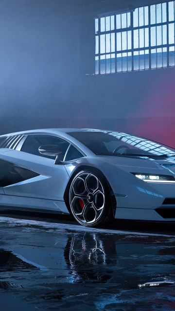 Lamborghini Countach LPI 800-4, Aesthetic, Hybrid cars, Electric Sports cars, 2022, 5K