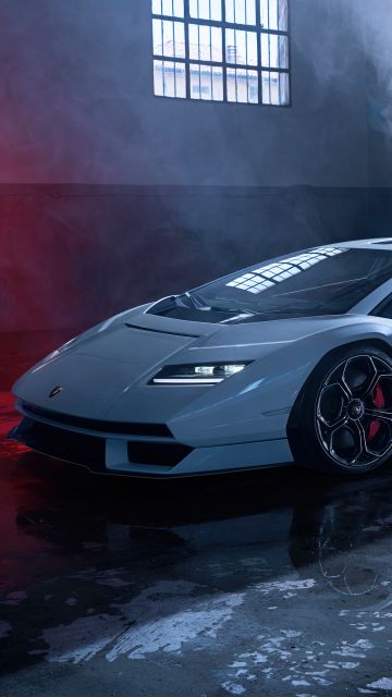 Lamborghini Countach LPI 800-4, Exotic car, Hybrid cars, Electric Sports cars, 2022, 5K