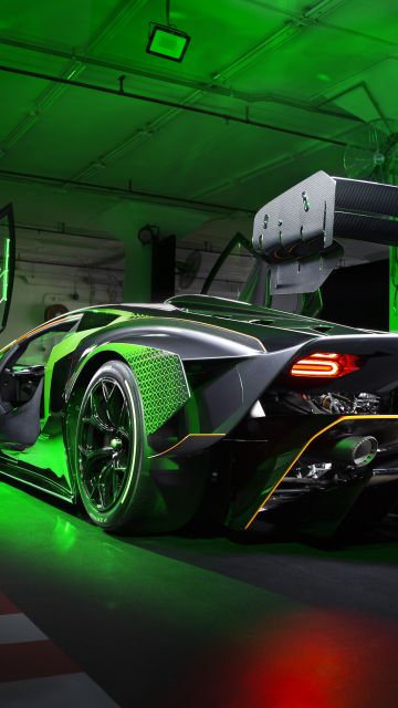 Lamborghini Essenza SCV12, Racing car, Hypercars, 2021, 5K