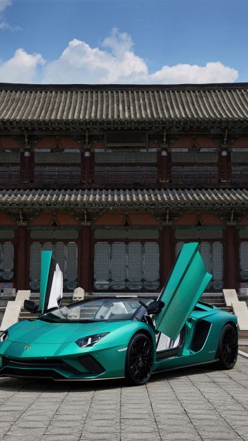 Lamborghini Aventador S Roadster, Korean Special Series, 2021, 5K