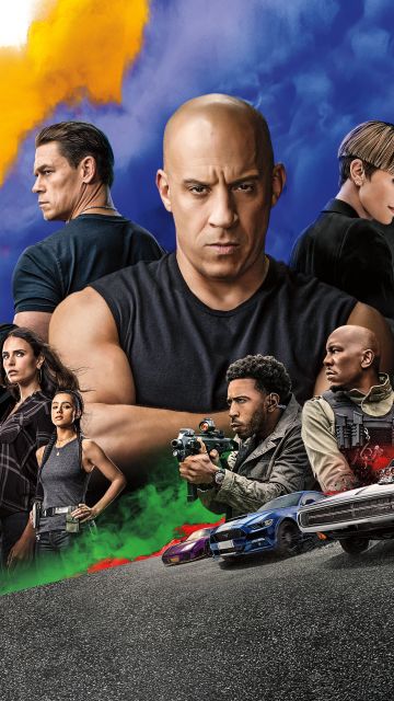 Fast & Furious 9, F9, Vin Diesel, Jordana Brewster, Ludacris, Michelle Rodriguez, Tyrese Gibson, Nathalie Emmanuel, 2021 Movies