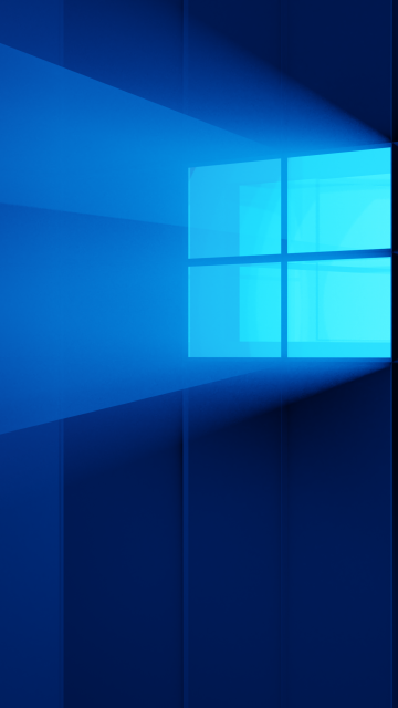 Windows 11, Windows logo, Blue background, Light