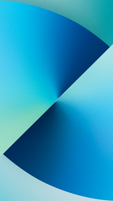iPhone 13, Cyan, Stock, iOS 15, Gradient background, iPhone 13 Pro Max, Blue background