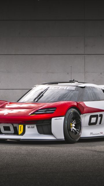 Porsche Mission R, Electric Sports cars, 2021, 5K, 8K