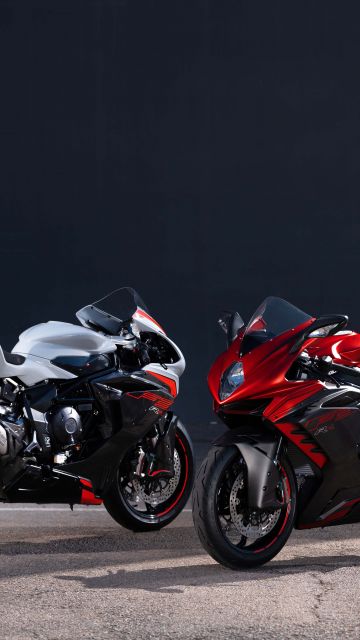 MV Agusta F3 RR, Performance bike, Sports bikes, Dark background, 2022, 5K, 8K