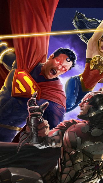 Injustice, Superman, Batman, Wonder Woman, DC Comics, Animation, 2021 Movies, DC Superheroes