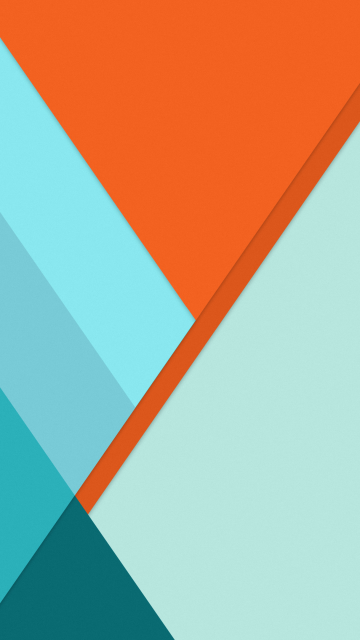 Material Design, Minimalist, Orange, Stripes, Blue, Flat