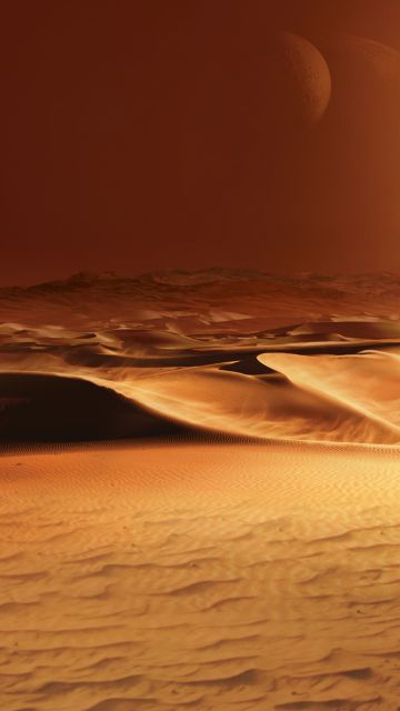 Dune, Desert, 2021 Movies, IMAX poster, Sand Dunes, 5K