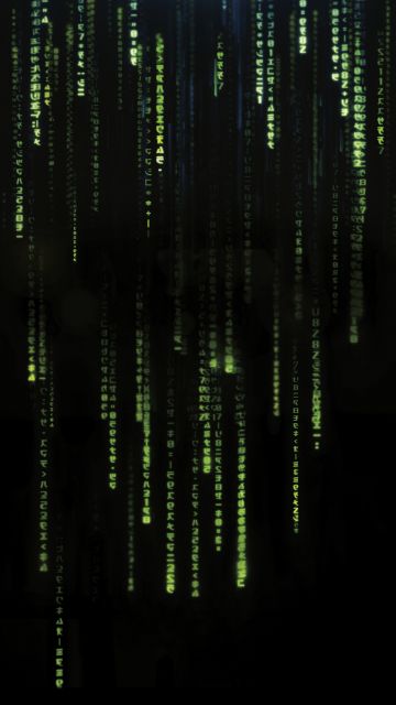 Matrix code, The Matrix Resurrections, 2021 Movies, Matrix rain, Matrix falling code, Dark background