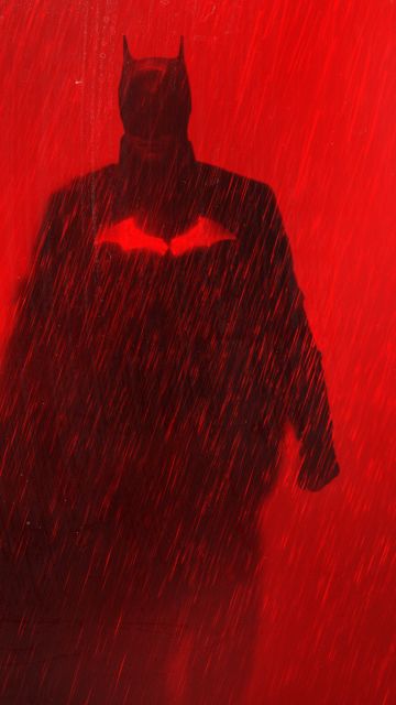 The Batman, 2022 Movies, DC Comics, Red background, DC Superheroes
