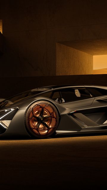Lamborghini Terzo Millennio, Aesthetic, Hyper Sports Cars