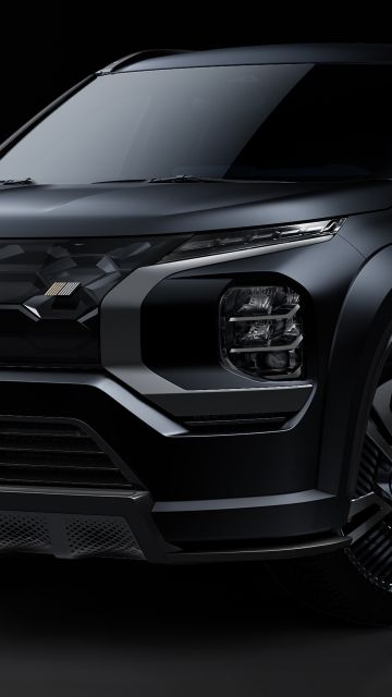 Mitsubishi Vision Ralliart Concept, 2022, Dark background
