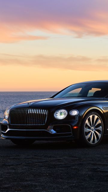 Bentley Flying Spur Hybrid, Hybrid cars, Luxury cars, 5K, 2022