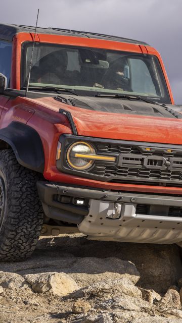 Ford Bronco Raptor, Off-Road SUV, Off-roading, 2022, 5K, 8K, Four-wheel drive, Rugged, Tough