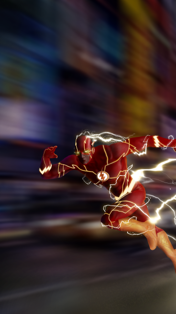The Flash, Marvel Superheroes, Lightning, Marvel Comics, Digital Art