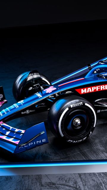 Alpine A522, Formula One cars, Formula 1, 2022