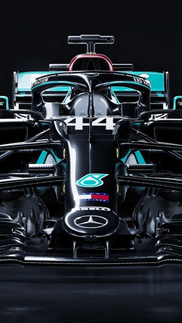 Mercedes-AMG F1 W11 EQ Performance, Formula One, Formula E racing car, Dark background