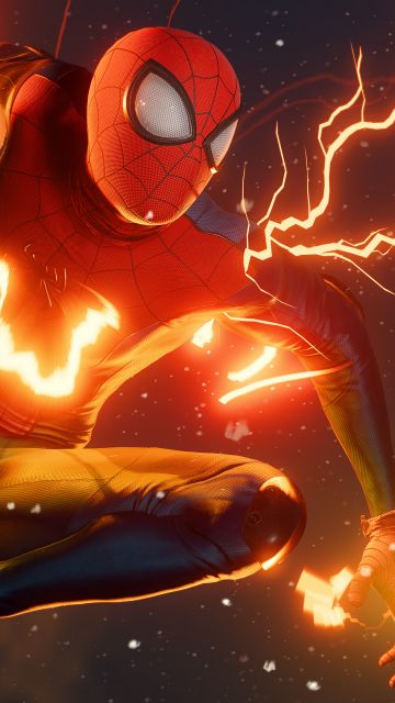 Spider-Man: Miles Morales, Lightning, PlayStation 4, PlayStation 5, Marvel Comics, Spiderman