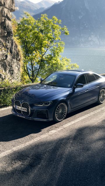 Alpina B4 Gran Coupé, BMW 4 Series Gran Coupe, 2022, 5K, 8K