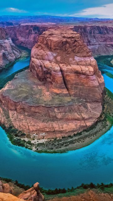 Horseshoe Bend, Colorado River, Glen Canyon, Arizona, United States, 5K