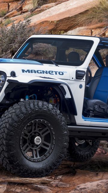 Jeep Wrangler Magneto, Electric SUV, Concept cars