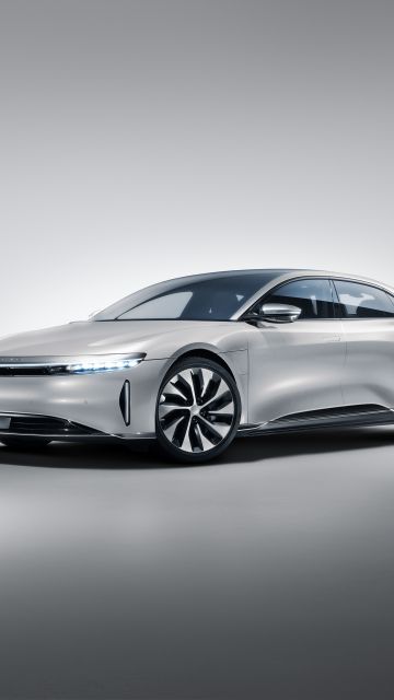 Lucid Air Grand Touring, Electric cars, Luxury cars, 5K, 2022
