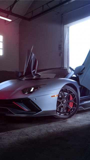 Lamborghini Aventador, 2022, 5K, 8K