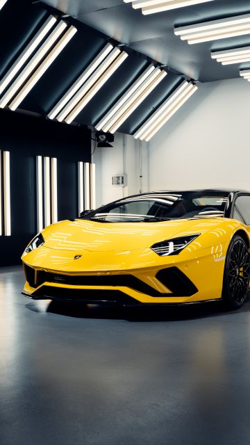 Lamborghini Aventador, Supercars, 5K