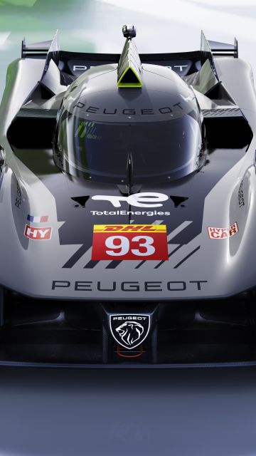 Peugeot 9X8, Prototype, Le Mans Sports cars, Hypercars, 2022, 5K, 8K