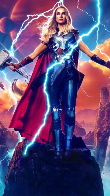 Natalie Portman as Jane Foster, Thor: Love and Thunder, 2022 Movies