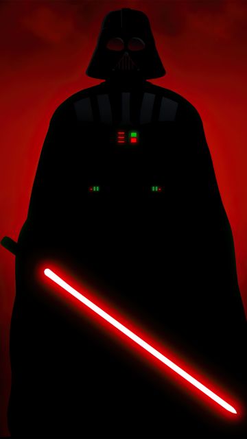 Darth Vader, Lightsaber, Dark background, Smoke, Red background, Silhouette, Star Wars, Dark aesthetic