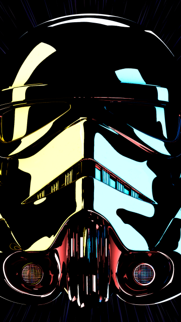 Stormtrooper, AMOLED, Star Wars, Black background