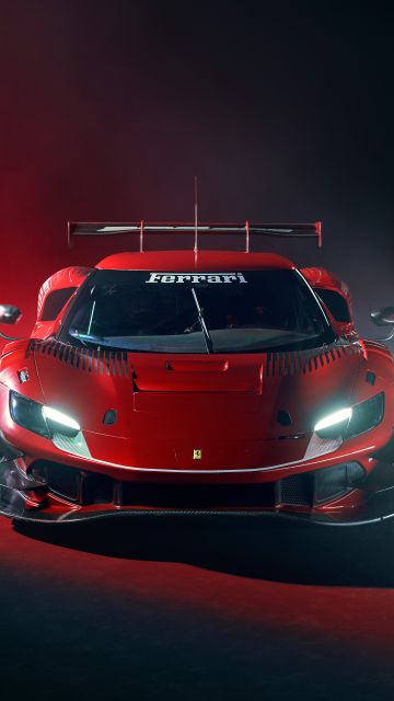 Ferrari 296 GT3, 2022, Race cars, 5K, 8K