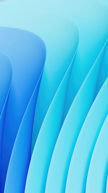 Windows 11, Abstract background, Blue background, 5K