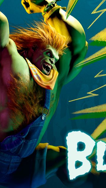 Blanka, Street Fighter 6, 2023 Games, PlayStation 5, PlayStation 4, Xbox Series X and Series S, PC Games, 5K, 8K