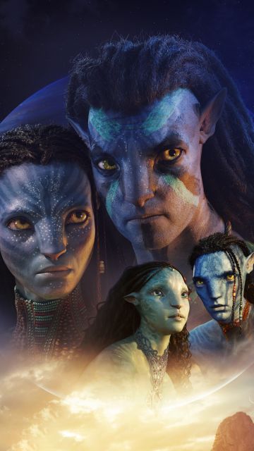 Avatar: The Way of Water, 8K, Avatar 2, 2022 Movies, Sam Worthington as Jake Sully, Zoe Saldana as Neytiri