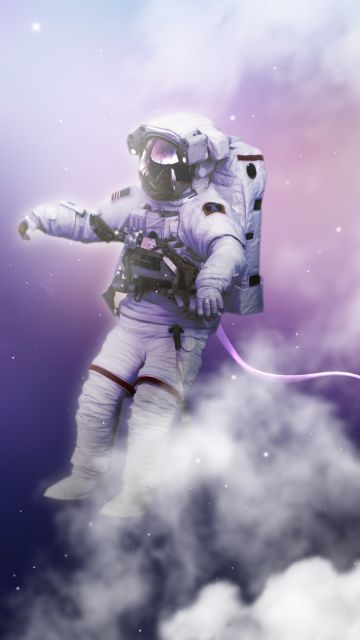 Astronaut, Nebula, Clouds, Space Travel, Space Adventure