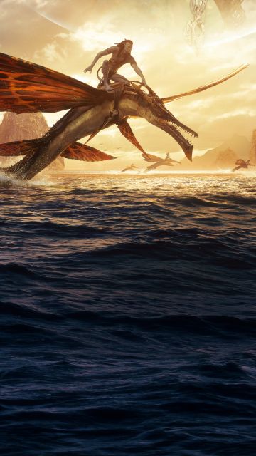 Avatar: The Way of Water, 2022 Movies, Avatar 2, Sam Worthington as Jake Sully, 5K, 8K