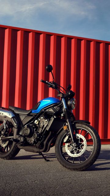 Honda CL500 Scrambler, Classic bikes, Retro style, Retro bikes, 2023, Classic Style Motorcycle