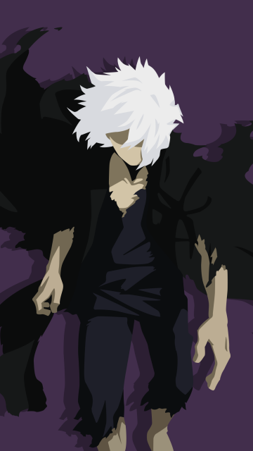 Tomura Shigaraki, Tenko Shimura, My Hero Academia, Purple background