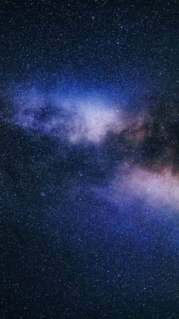 Milky Way, Galaxy, Starry sky, Outer space, 5K