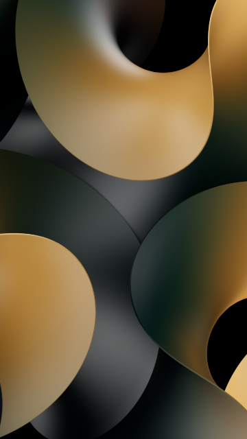 Brown abstract, Abstract curves, Brown curves, Gradient curves, Dark background, Brown background