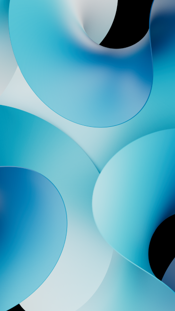 Cyan blue abstract, Abstract curves, Blue curves, Gradient curves