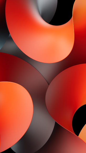 Orange abstract, Abstract curves, Orange curves, Gradient curves